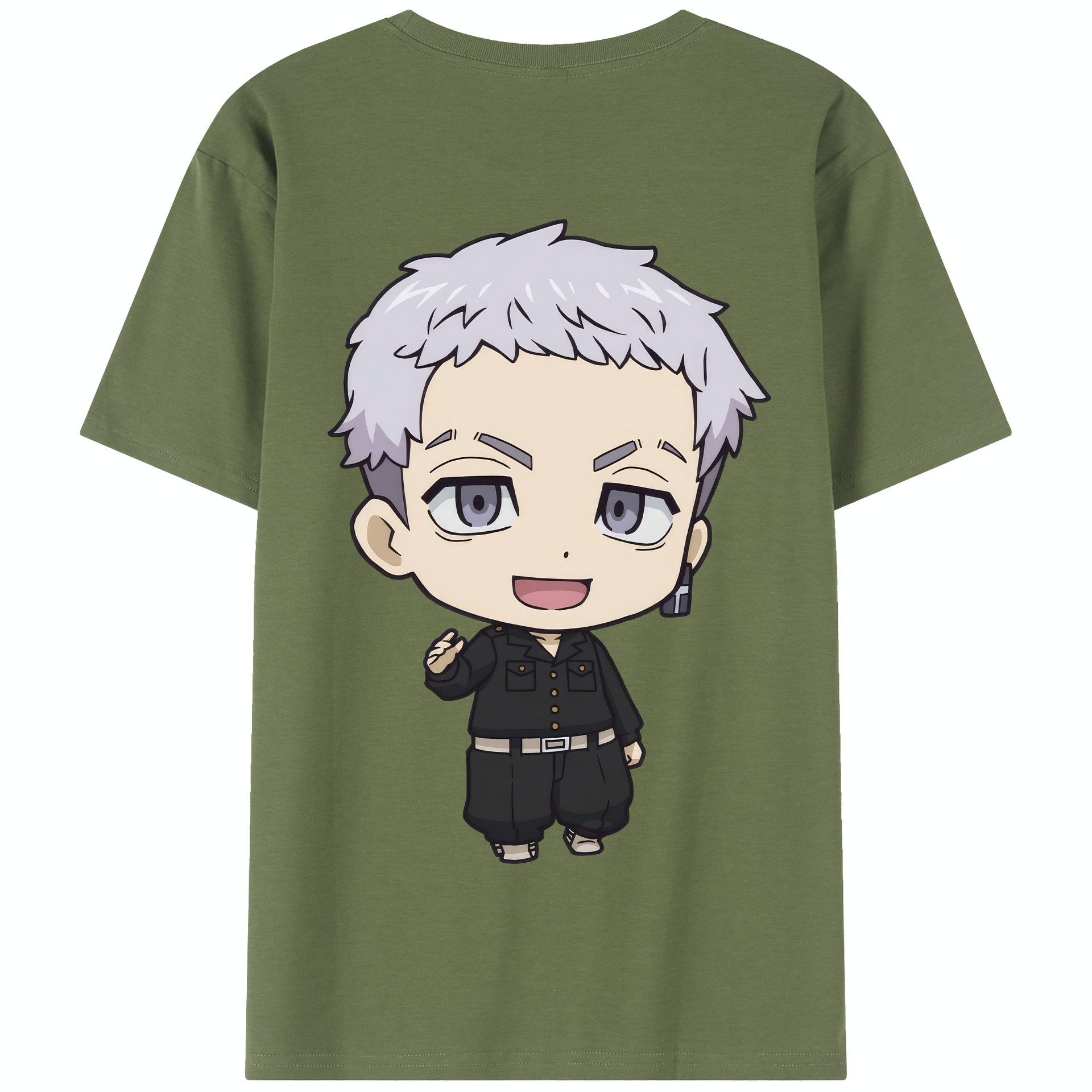 （画像用） 東京リベンジャーズ Tokyo Revengers 綿100％半袖Tシャツ（背面プリント）